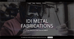 Desktop Screenshot of idimetalfabrications.co.uk